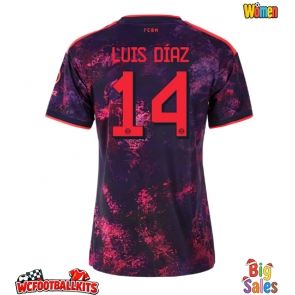 Bayern Munich Luis Diaz #14 Replica Third Stadium Shirt for Women 2026-27 Short Sleeve